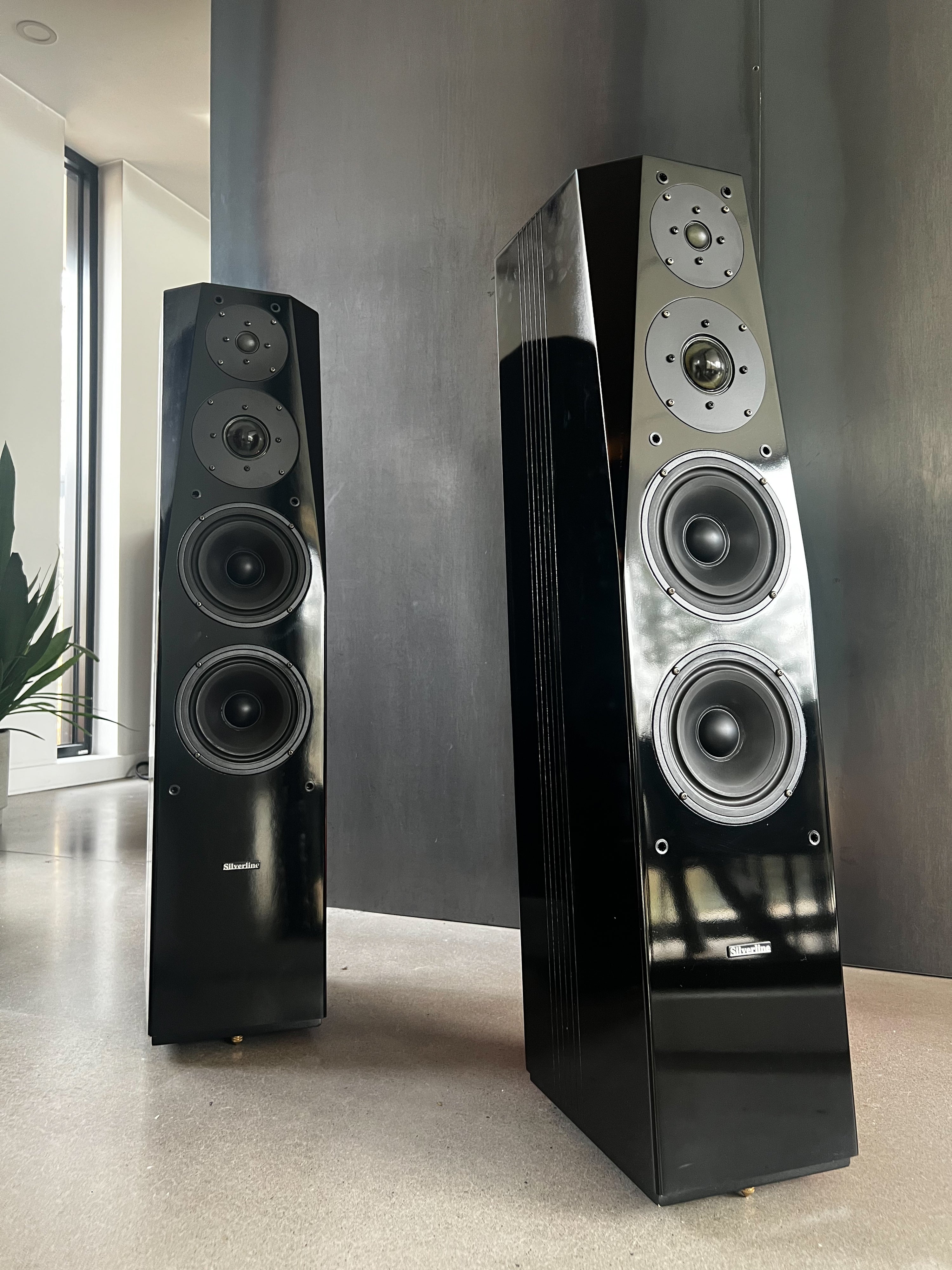 Silverline Sonatina_ Haut-Parleurs de plancher